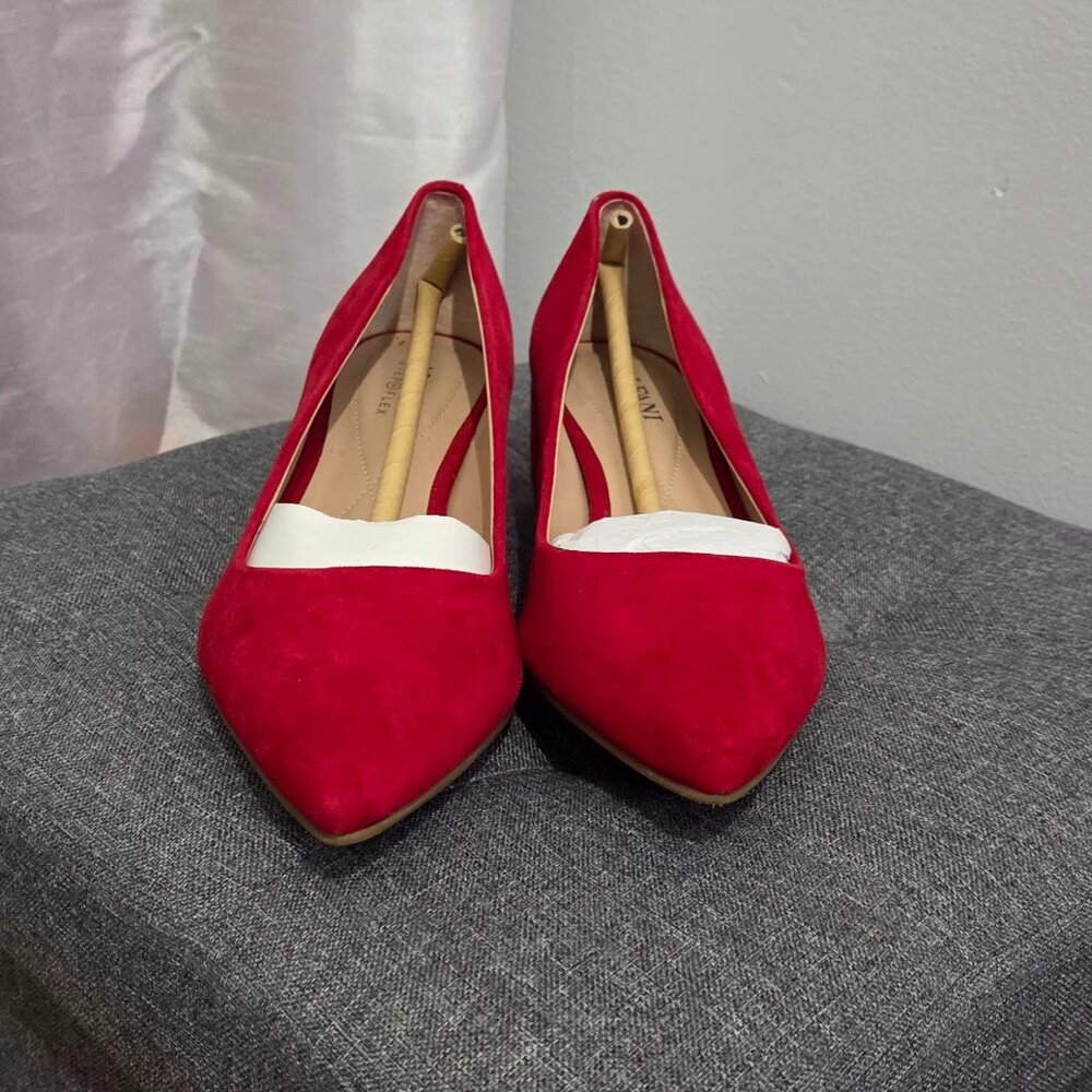 Alfani Step N Flex True Red Suede Size 7